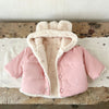 Fleece-Lined Bear Hood Winter Coat - Beekee
