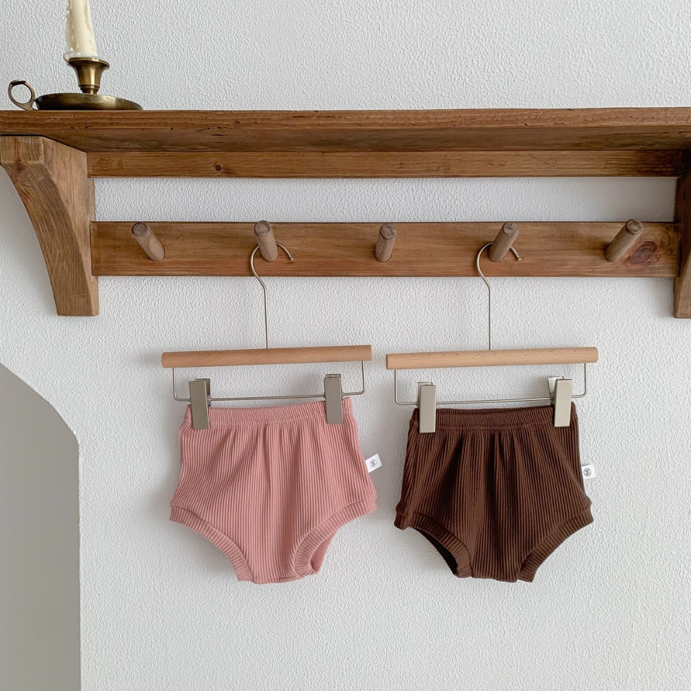 Floral Grid Tee and Ribbed Shorts Play Set - Beekee