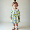 Floral Ruffle Cotton Girl Dress