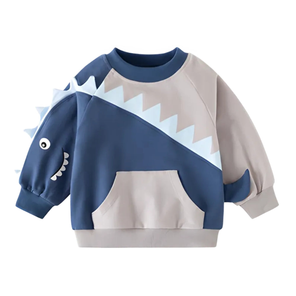 Fun Dinosaur Print Sweatshirt and Jogger Set - Beekee