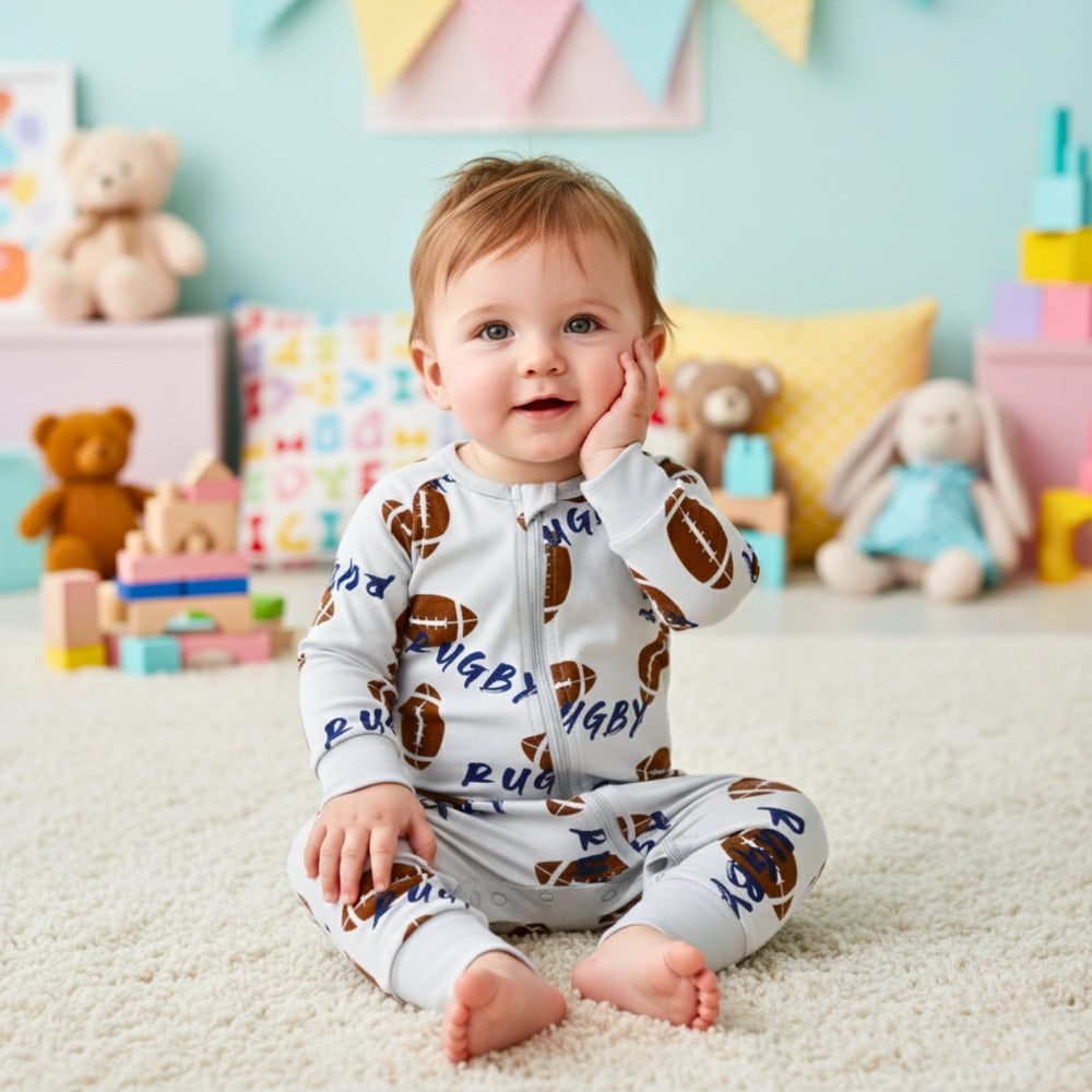 Fun Prints Baby Sleep Romper - Beekee