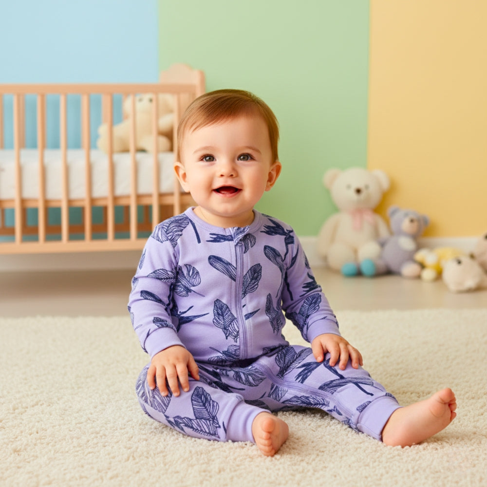 Fun Prints Baby Sleep Romper - Beekee