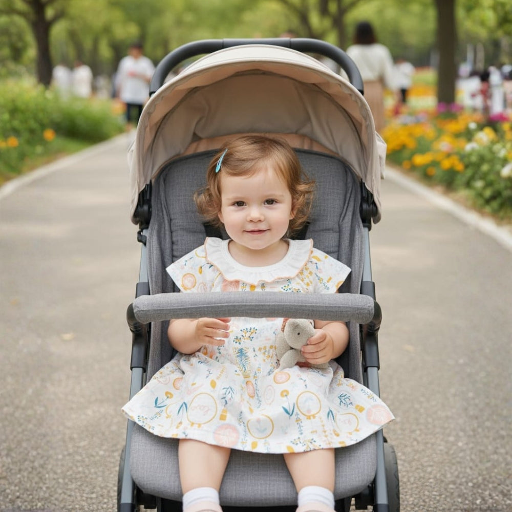 Girls Cap Sleeves Summer Dress - Beekee