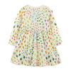 Girls Garden Treasure Long Sleeve Dress With Bunny Love - Beekee