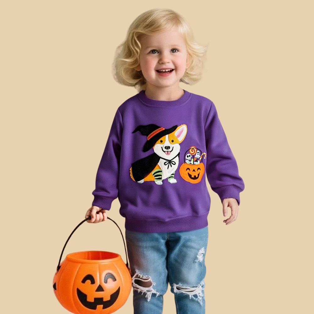 Halloween Corgi Sweatshirt - Beekee