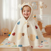 Heart-Shaped Pocket Bear Hooded Poncho - Beekee