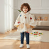 Heart-Shaped Pocket Bear Hooded Poncho - Beekee