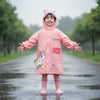 Kids 3D Character Hooded Raincoat - Beekee