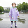 Kids Cartoon Print Hooded Raincoat - Beekee