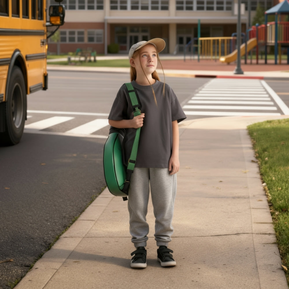 Kids Solid Color Cotton T-Shirt -Beekee