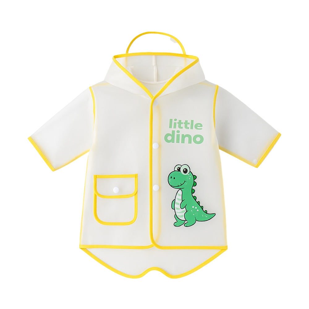 Kids Transparent Cartoon Raincoat Set - Beekee