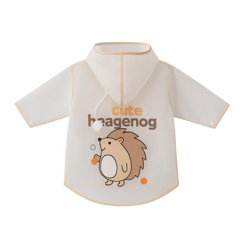 Kids Transparent Cartoon Raincoat Set - Beekee
