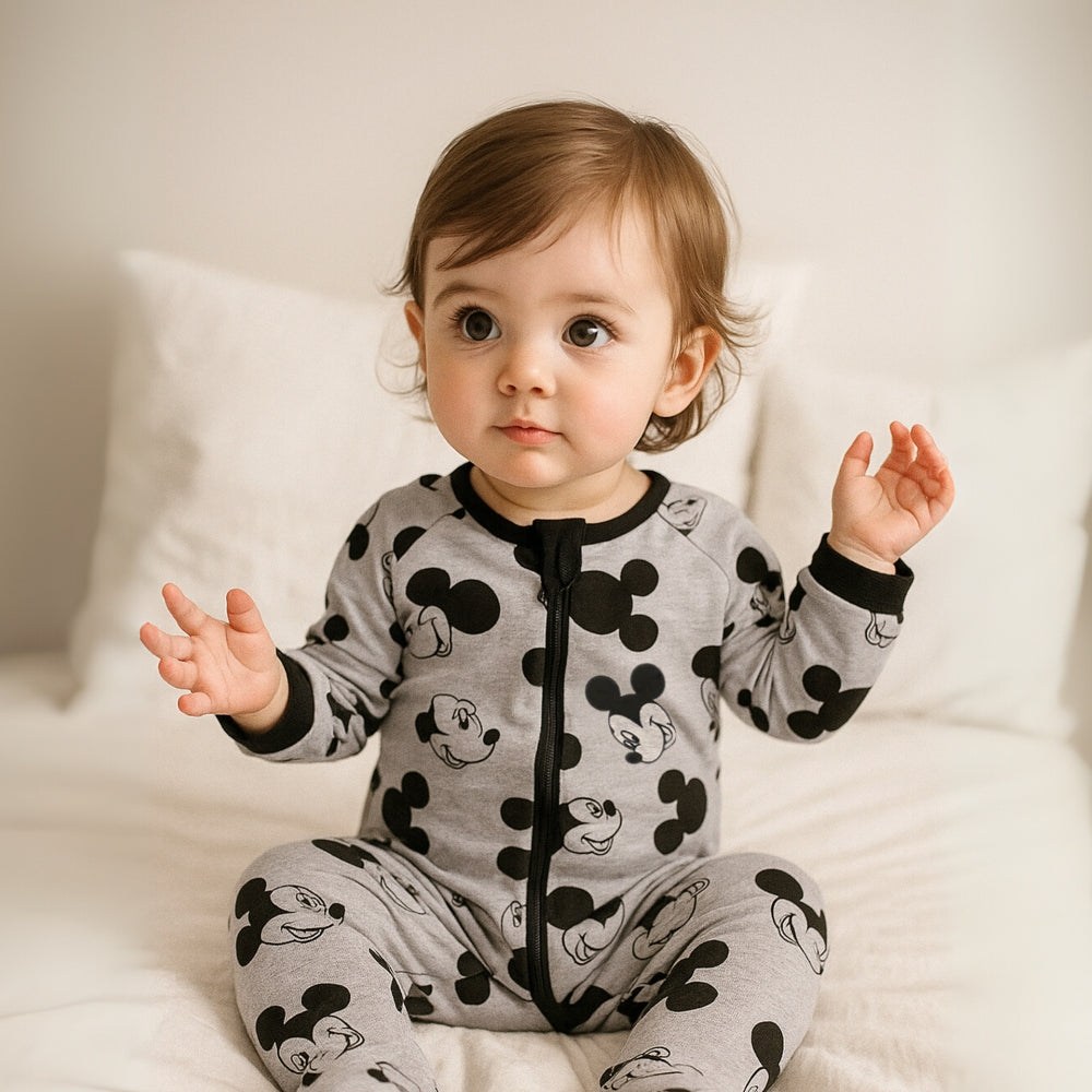 Little Mickey Mouse Baby Romper - Beekee