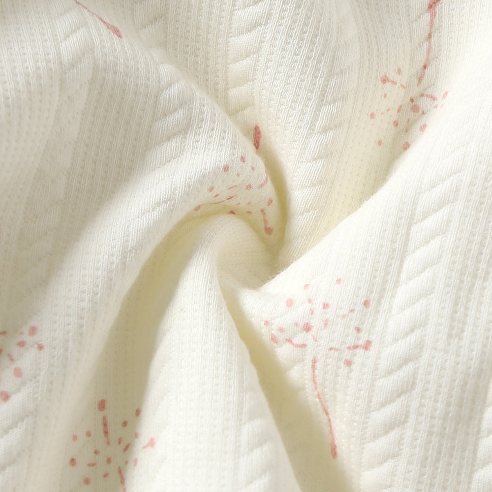 Lovely Floral Bear Patch Cotton Jacket - Beekee