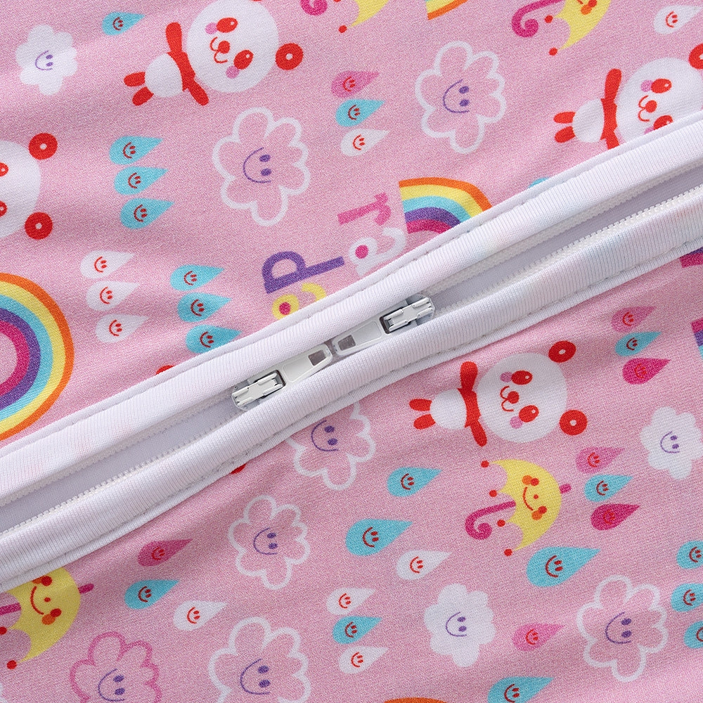 Magical Rainbow and Cloud Baby Romper - Beekee