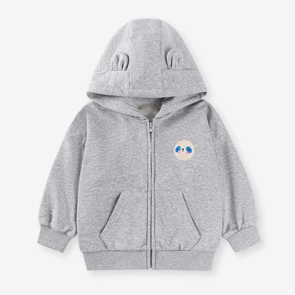 Panda Hooded Sweatshirt and Cargo Jogger Set - Beekee
