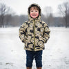 Playful Safari Lion Kids Winter Jacket - Beekee