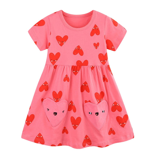 Precious Heart Dress with Pockets - Beekee