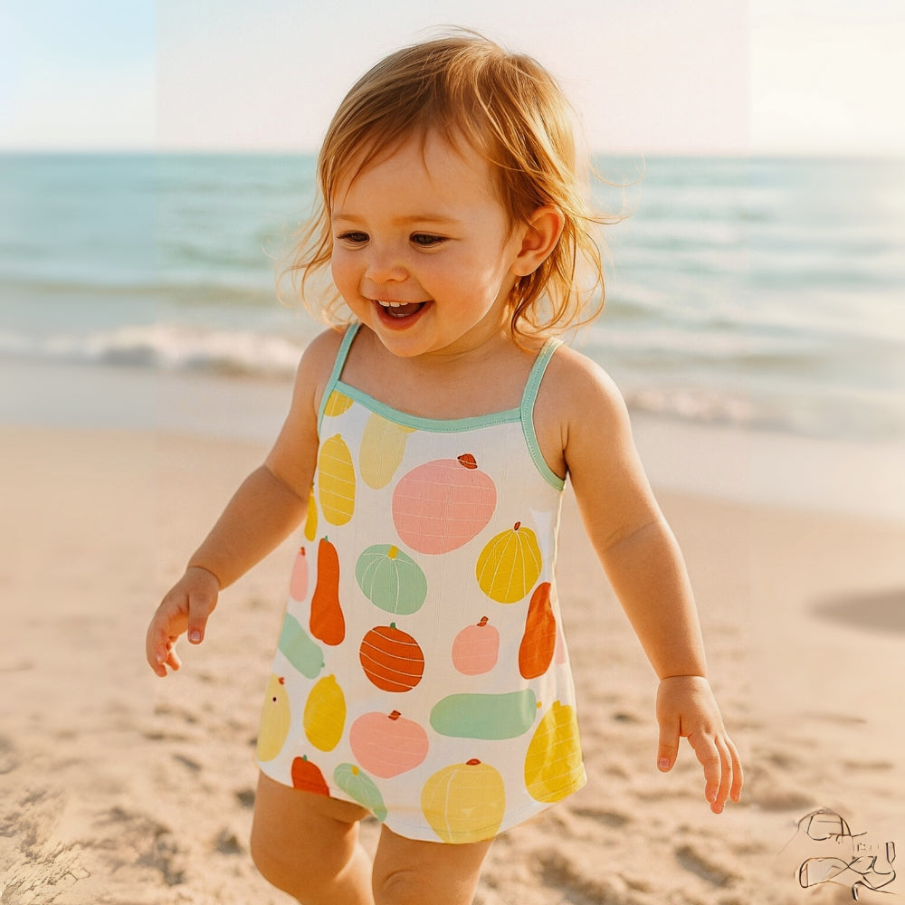 Pretty Floral Girls Summer Dress - Beekee