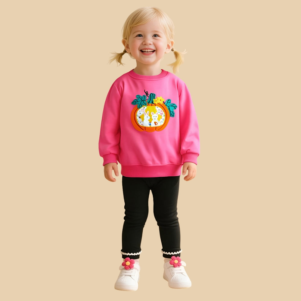 Pumpkin Bunny Sweatshirt - Beekee