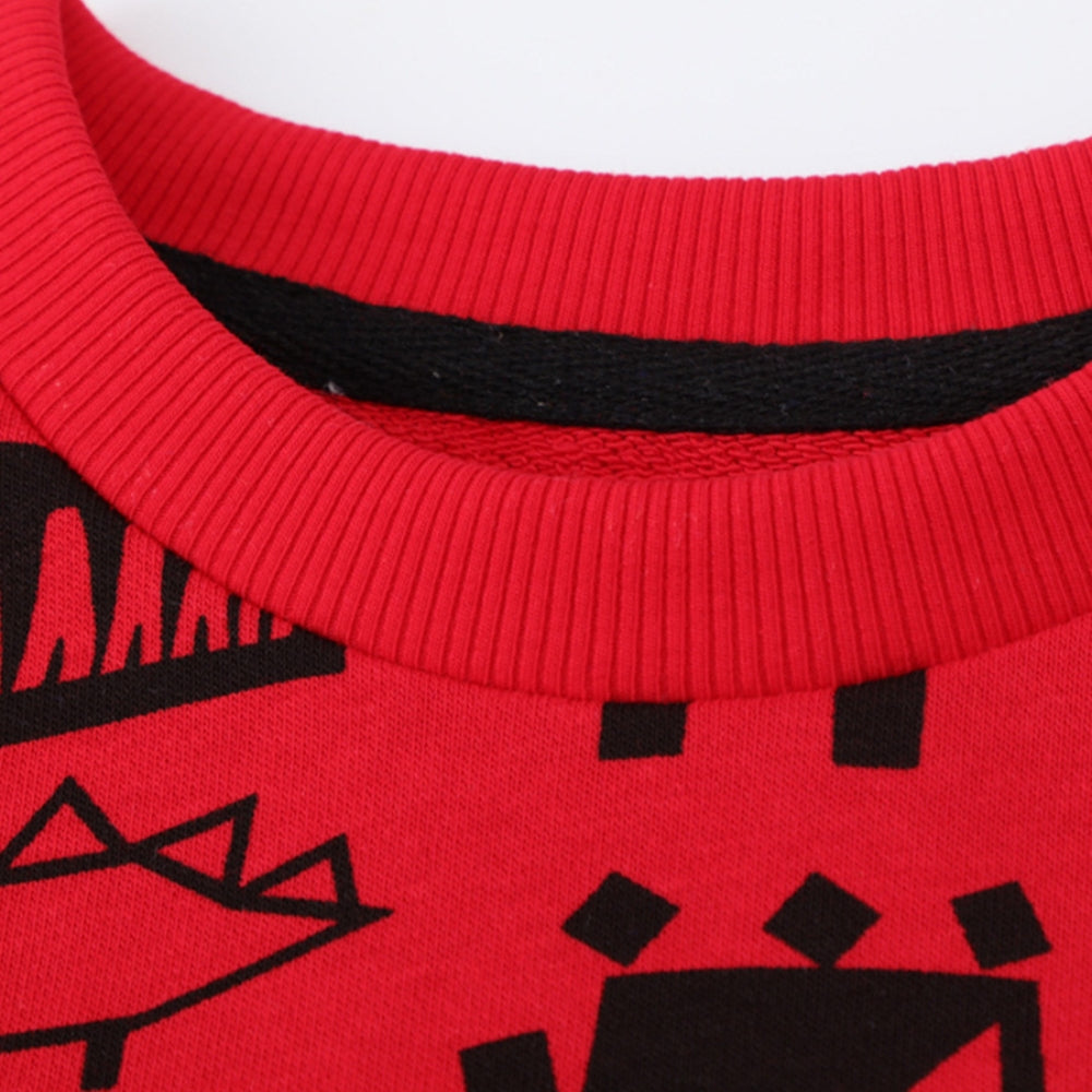 Rawr Dino Print Sweatshirt and Jogger Set - Beekee