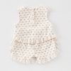 Ruffle Trim Cherry Print Shorts and Top Set - Beekee