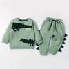 Autumn 2-Piece Clothing Set for Kids – Long Sleeve Jacket and Pants with Hoodie for Boys and Girls