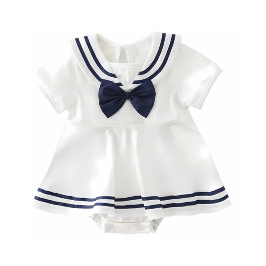 Sailor Collar Girl Dress - Beekee