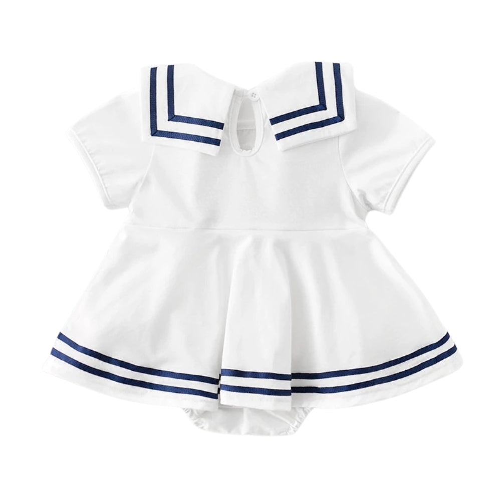 Sailor Collar Girl Dress - Beekee