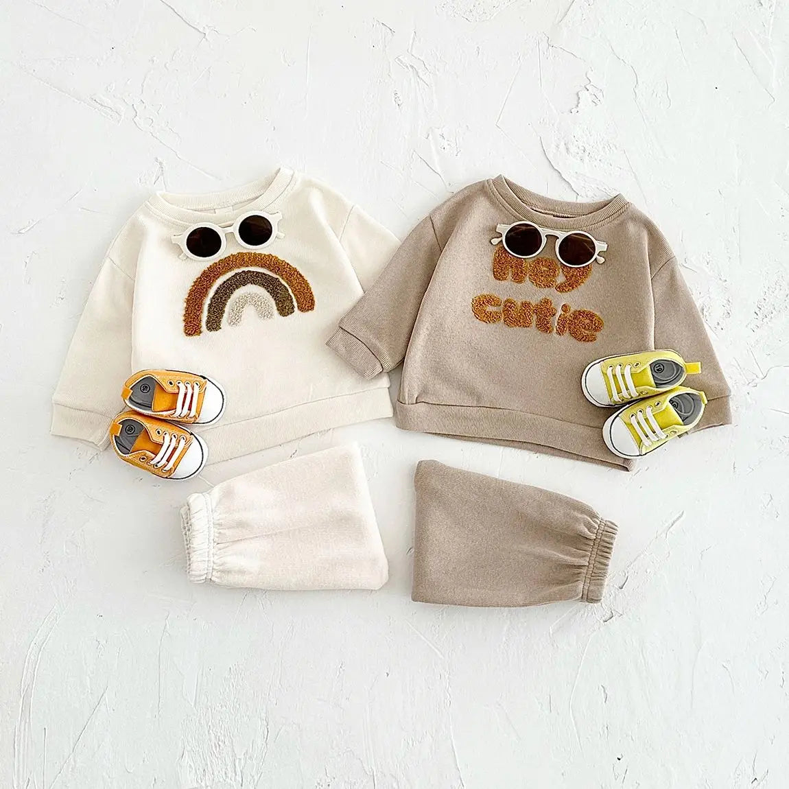 2024 Europe Baby Cotton Kintting Clothing Sets