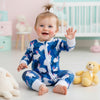 Snuggle Soft Cute Print Baby Romper - Beekee