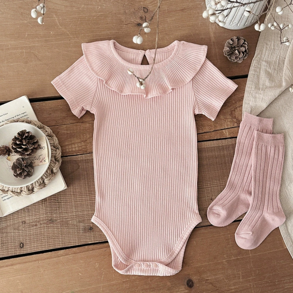 Soft Cotton Baby Bodysuit - Beekee