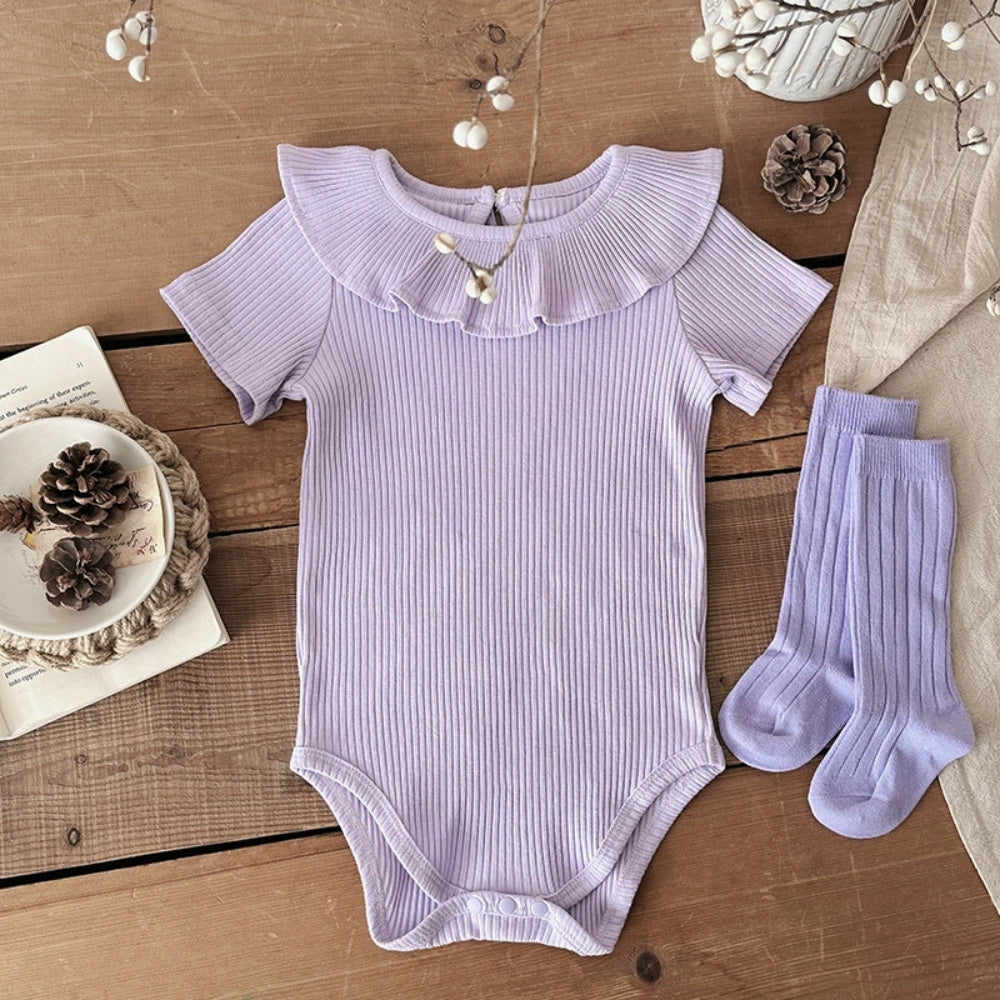 Soft Cotton Baby Bodysuit - Beekee