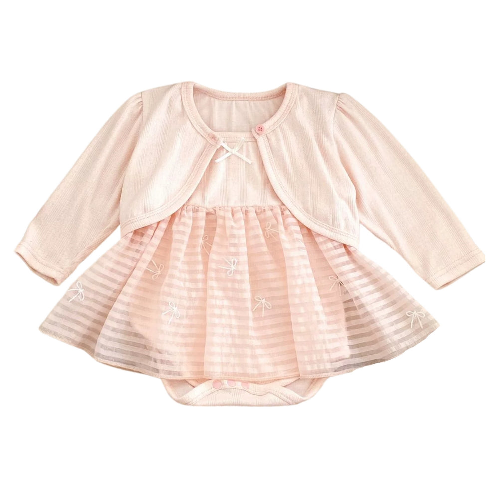 Soft Tutu Romper and Cardigan Set - Beekee