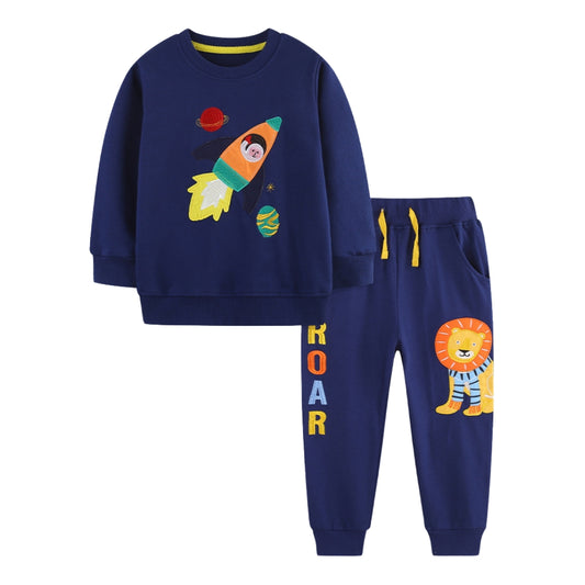 Space Rocket & Lion Jogger Set - Beekee