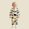 Spooky Bat and Moon Halloween Pajama Set - Beekee