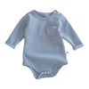 Stripe and Snap Baby Romper - Beekee