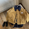 Stylish Multi-Pocket Corduroy Kids Jacket - Beekee