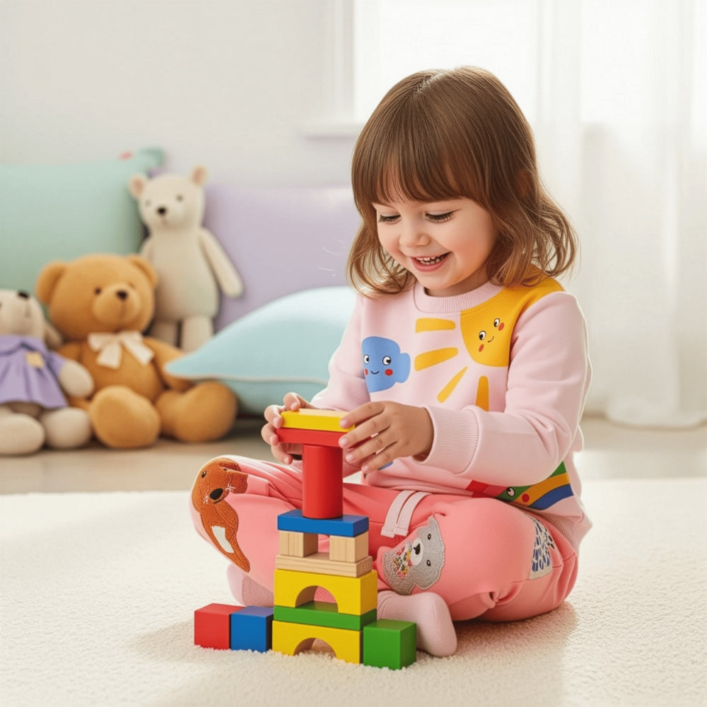 Sunshine & Rainbow Dogs Sweatshirt Set - Beekee