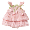 Sweet Bow Strap Shimmery Dress - Beekee
