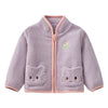 Sweet Bunny and Kitty Pocket Fleece Jacket - Beekee