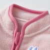 Sweet Bunny and Kitty Pocket Fleece Jacket - Beekee