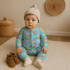 Sweet Donut Print Baby Romper - Beekee