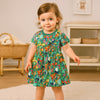 Tropical Safari Animal Print Girls Dress - Beekee