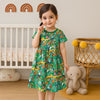 Tropical Safari Animal Print Girls Dress - Beekee