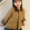 Vintage Corduroy-Collar Padded Jacket - Beekee