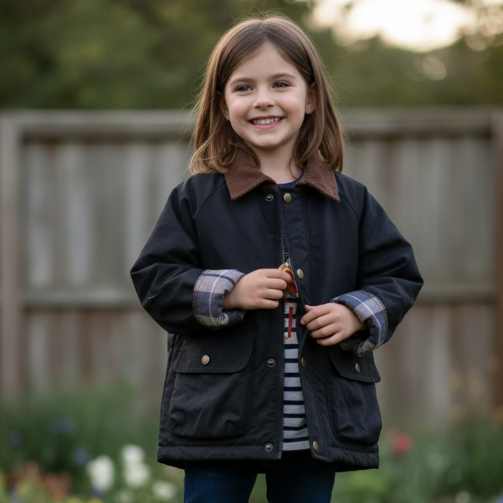 Vintage Corduroy-Collar Padded Jacket - Beekee