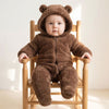 Warm Bear Hood Baby Overall Snowsuit - Beekee