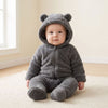 Warm Bear Hood Baby Overall Snowsuit