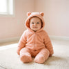 Warm Bear Hood Baby Overall Snowsuit - Beekee
